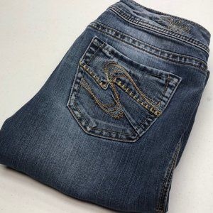 Silver Toni Women's Retro low rise Jeans 30x33